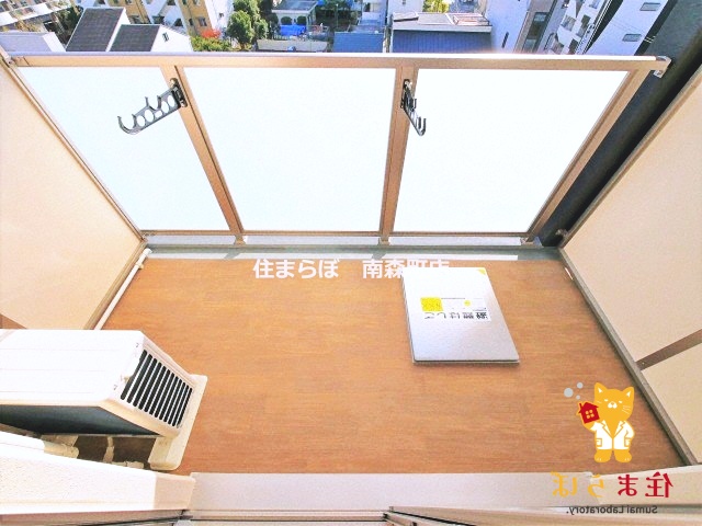 バルコニー　日常使いを想像しながら