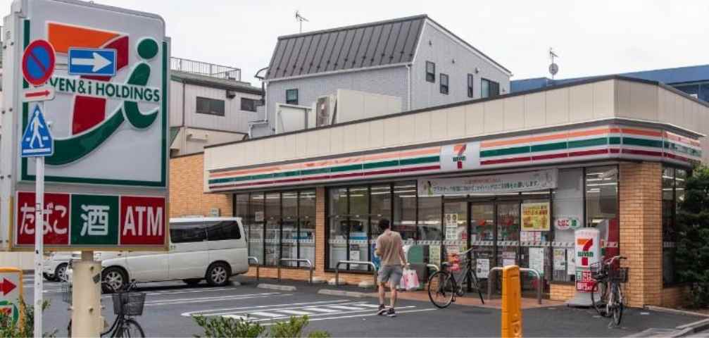コンビニ　セブン－イレブン柴又店（コンビニ）まで1042m