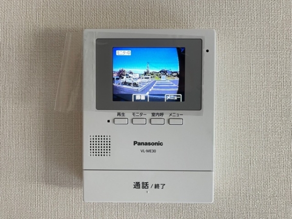 セキュリティ　※参考写真　同建築メーカー施工の同間取完成他物件のものです。