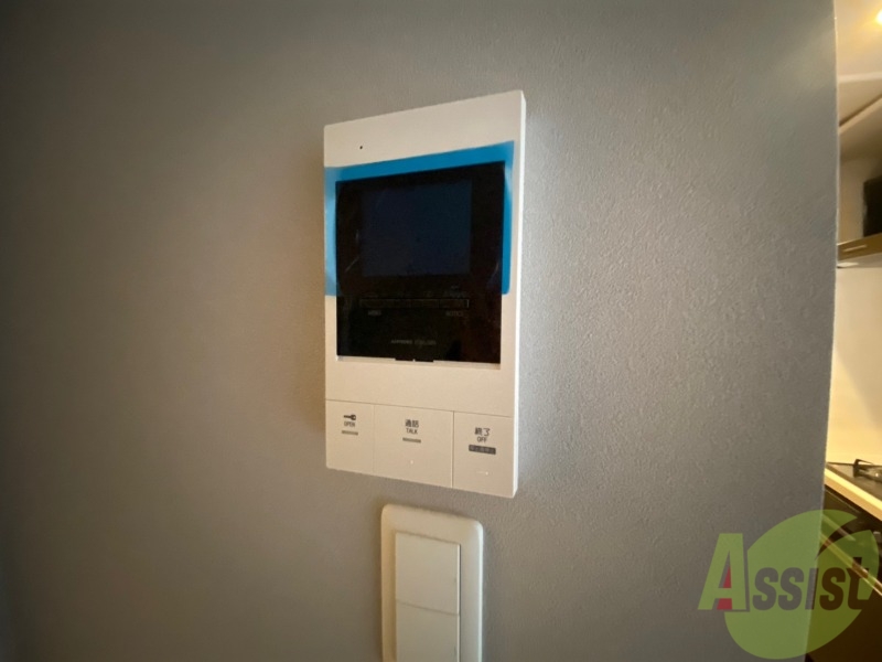 セキュリティ　インターホンで来客確認ができます。安心ですね。