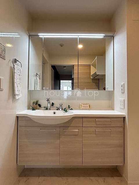 洗面設備　◆実際のお部屋の写真です♪