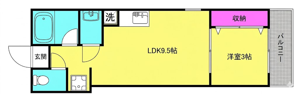 Luminart明石の間取り写真