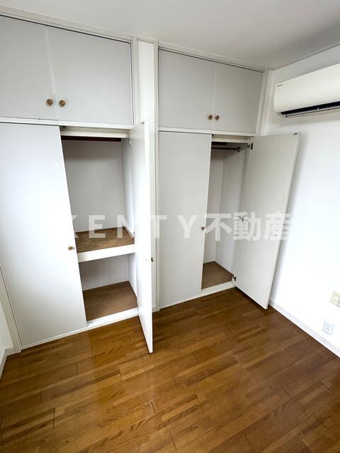 収納　十分な収納スペースがあります