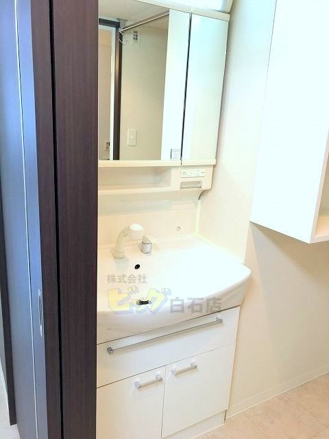 洗面設備　シャンプードレッサー完備しています♪