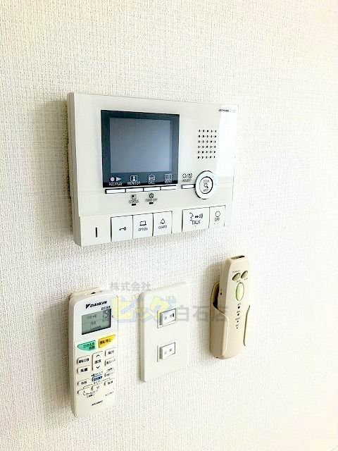 セキュリティ　モニター付きインターホン完備しています♪