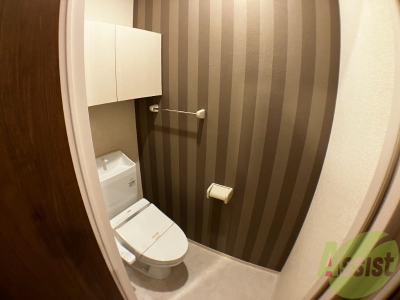 トイレ　トイレはウォシュレット機能付き。シャワートイレは日本の宝。