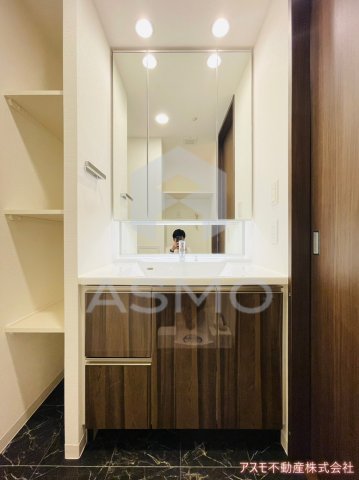 洗面設備　同マンション別部屋参考写真