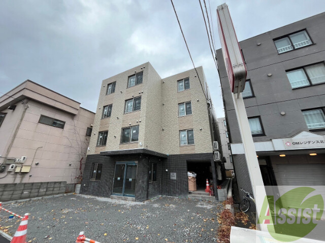 建物外観　札幌市北区北十七条西「シュエット（Ｃｈｏｕｅｔｔｅ）」