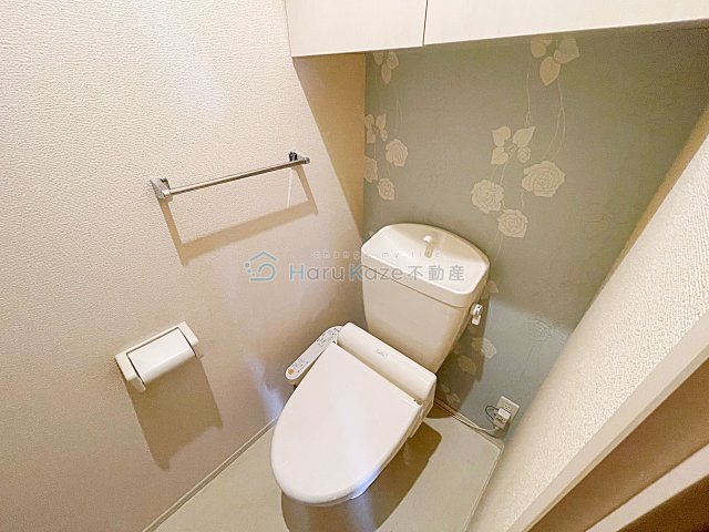 名鉄常滑線 道徳駅 徒歩10分 2階建 築12年のトイレ写真