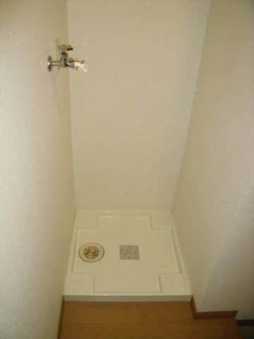 洗面設備　室内洗濯機置き場