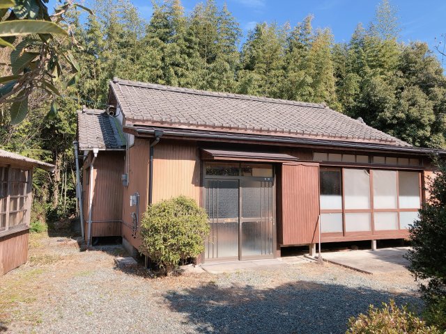建物外観　日当たりの良い平屋
