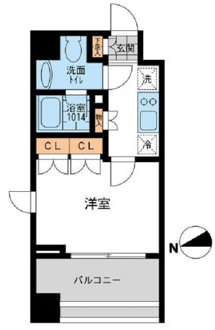 CASSIA押上の間取り写真