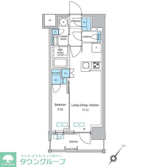 プレディアコート大森山王の間取り写真