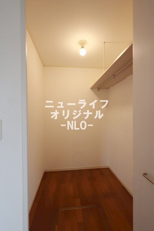 収納　ウォークインクローゼット付きでお部屋を広く使えます※別室参照
