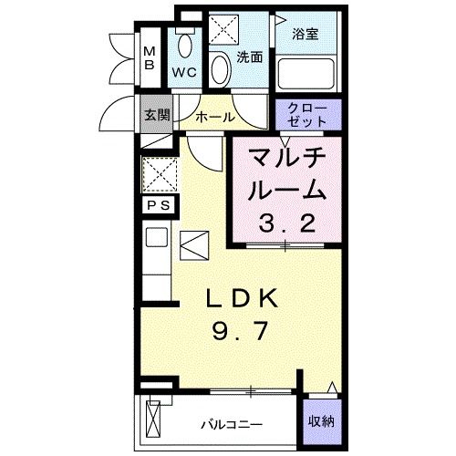 プラシード上泉の間取り写真
