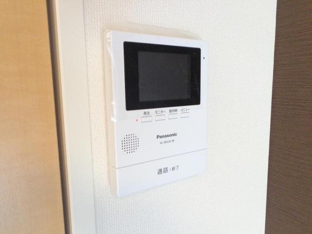 セキュリティ　モニター付きインターホン