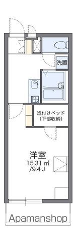 レオパレス橙の間取り写真