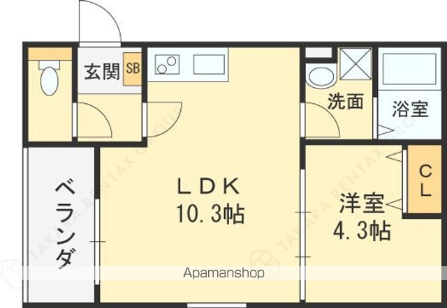 CASA友井の間取り写真