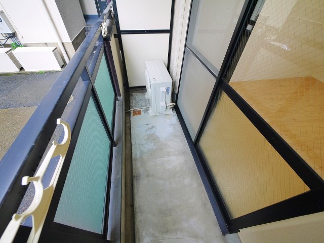 バルコニー　広々としたバルコニーです