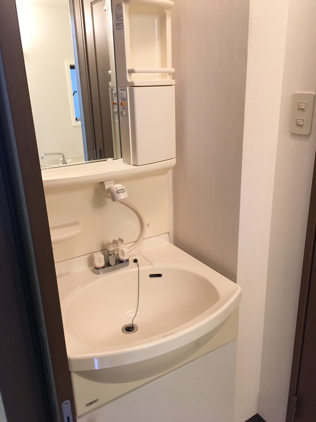 洗面設備　※写真は同タイプ別部屋です