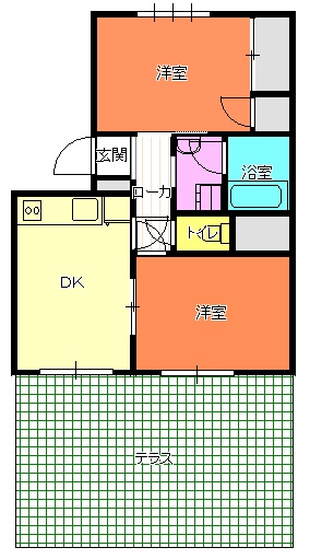 メゾンファミーユＡの間取り