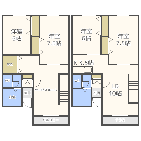 ｃａｓａ　ｊｕｒｌｉｑｕｅ（カサ・ジュリーク）の間取り