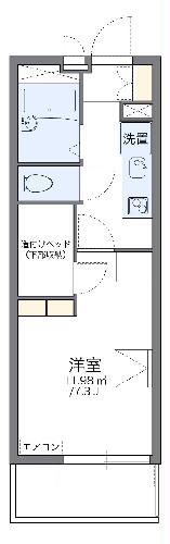 レオパレス舞＆侑の間取り