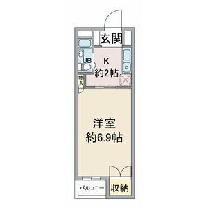 シャトー星ヶ丘の間取り