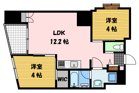 ＶＩＶＩＡ（ヴィヴィア）の間取り