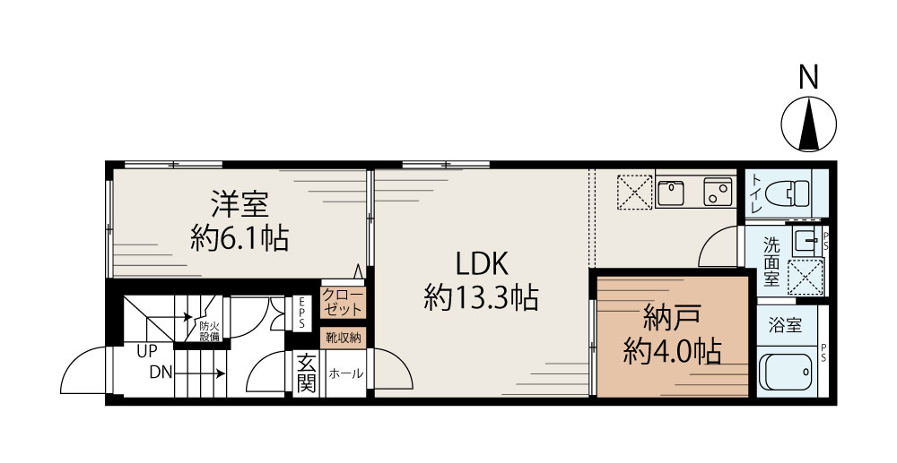 ハウス亀戸の間取り