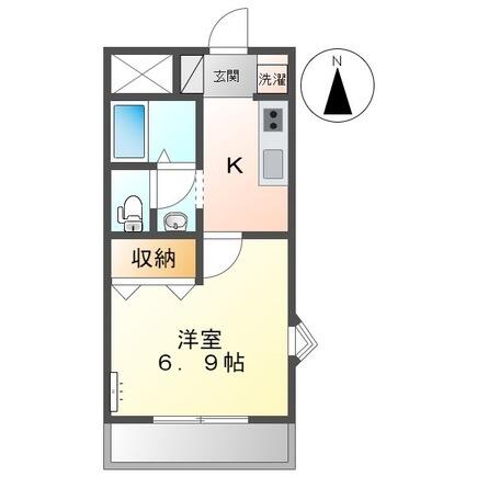 サニーコーストＤの間取り