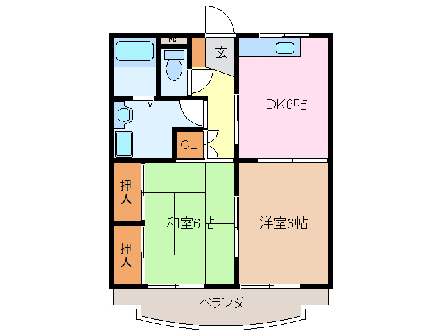 ファイブアイランドIIの間取り