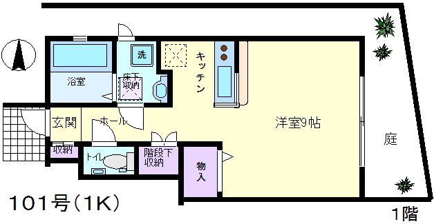 Ｅｓｐｏｉｒ（エスポワール）の間取り