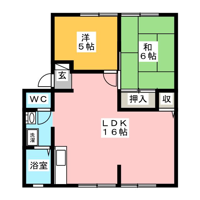 アムエンタスＡ棟の間取り