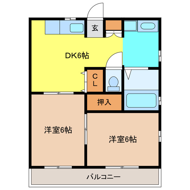 サンパレスの間取り