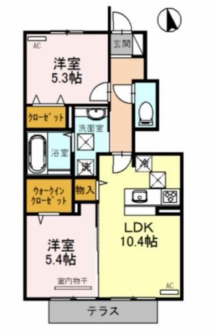 アリエッタの間取り