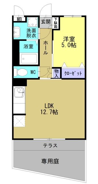 セントアースの間取り