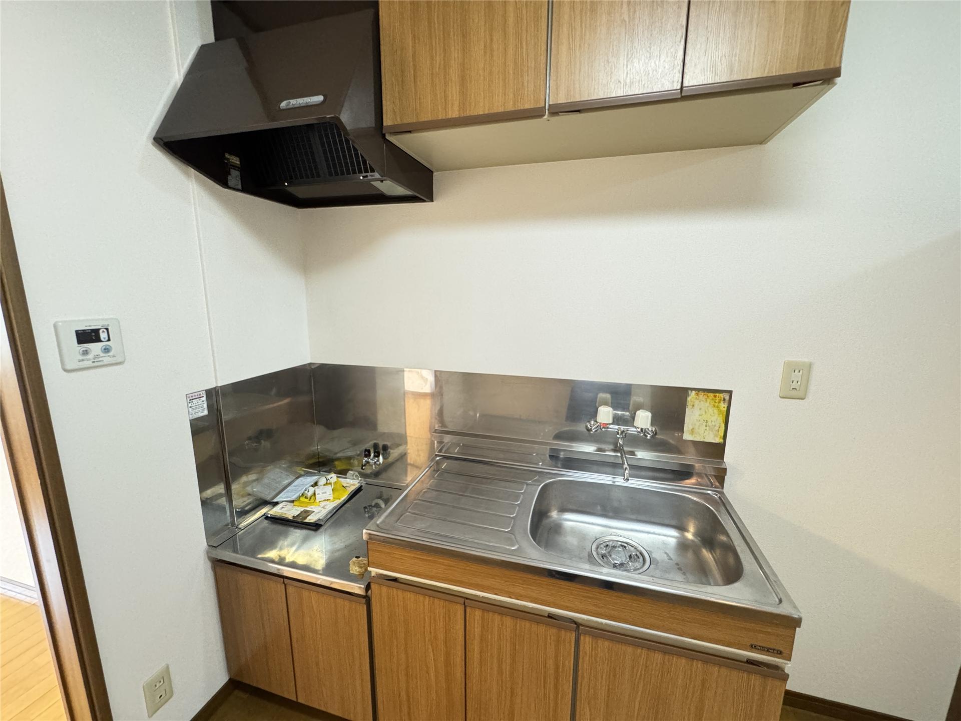 キッチン　キッチンスペースはゆったり広々♪