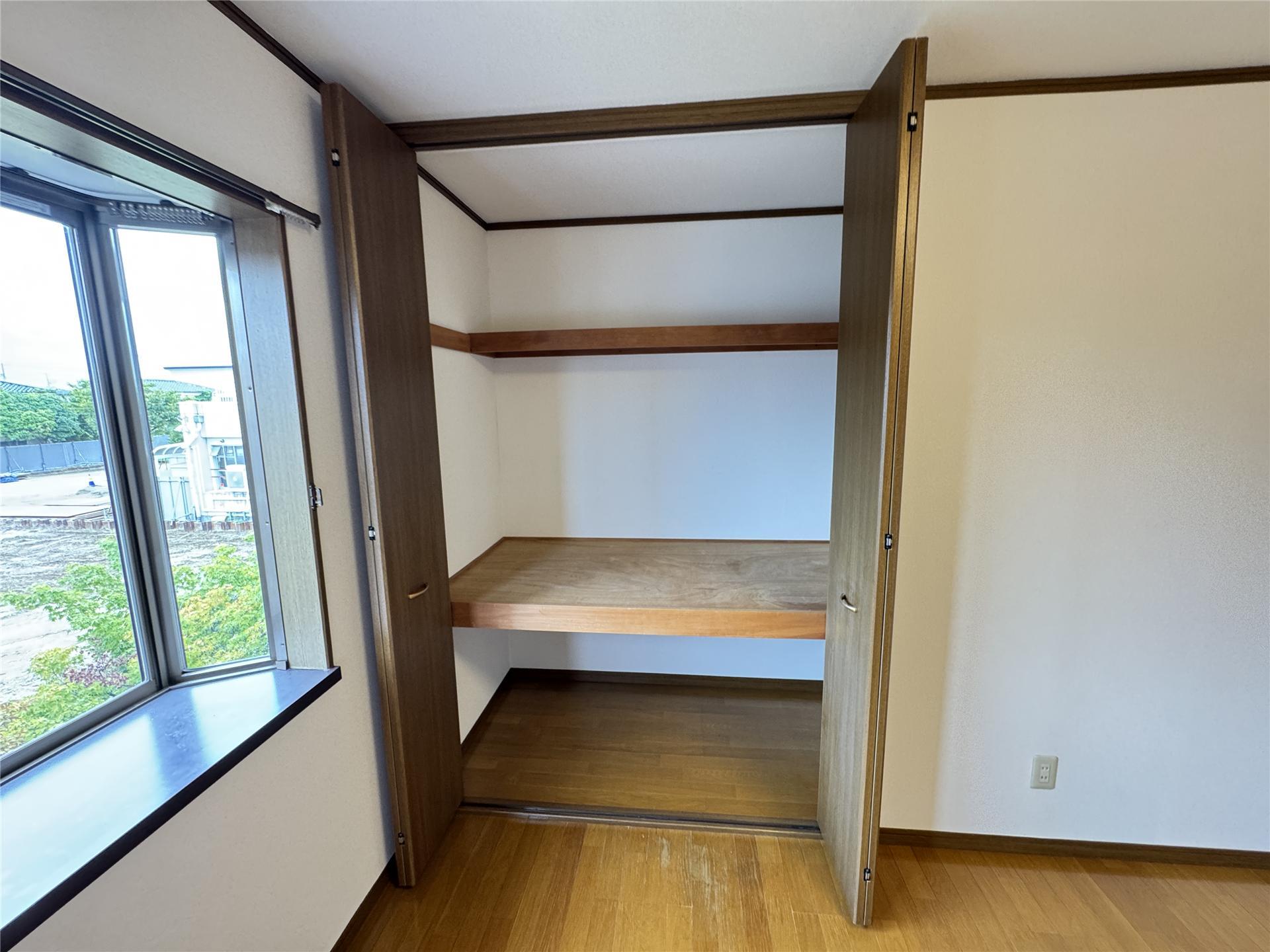 収納　大きなクローゼット収納があります！