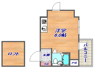 サンパレス六甲の間取り