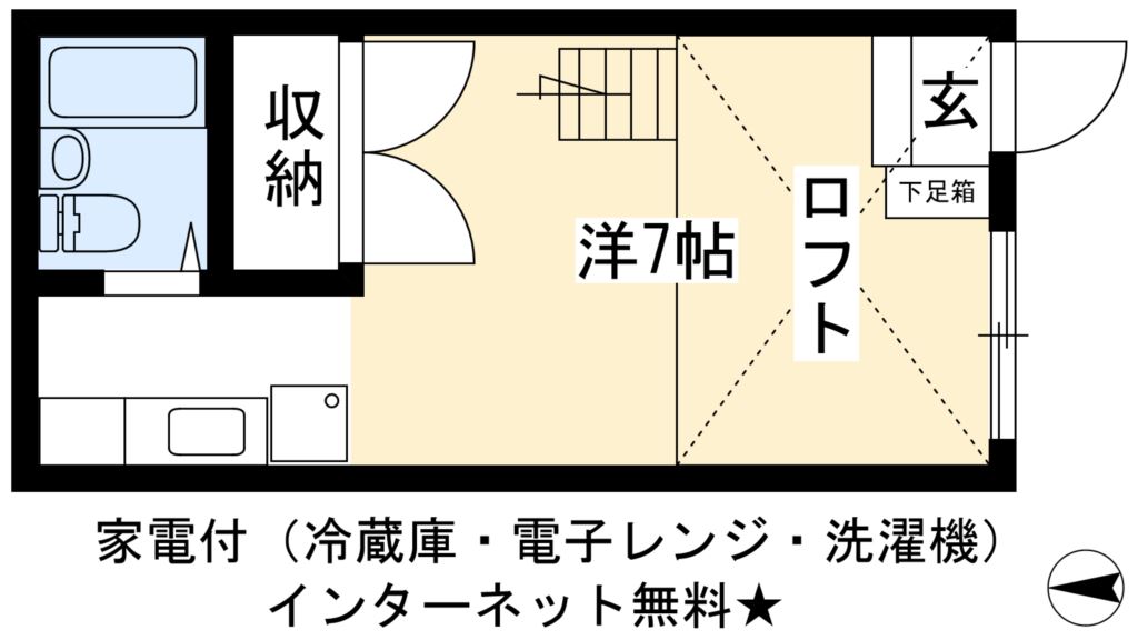 マンションつかさの間取り