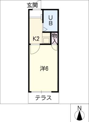 カーサ神宮西の間取り