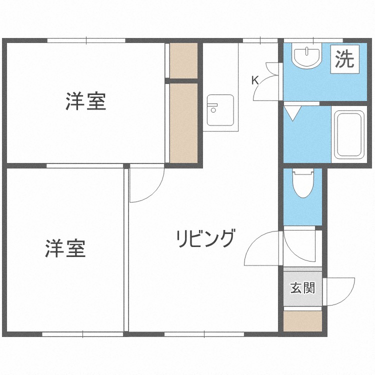 パッシモンハウスの間取り