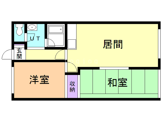 第２コーポ和の間取り