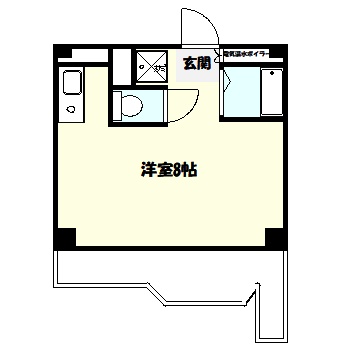 川崎市高津区溝口のマンションの間取り