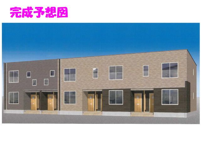 十和田市西二十三番町のアパートの建物外観