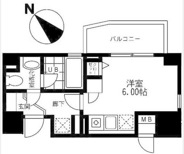 S・KビルIIの間取り