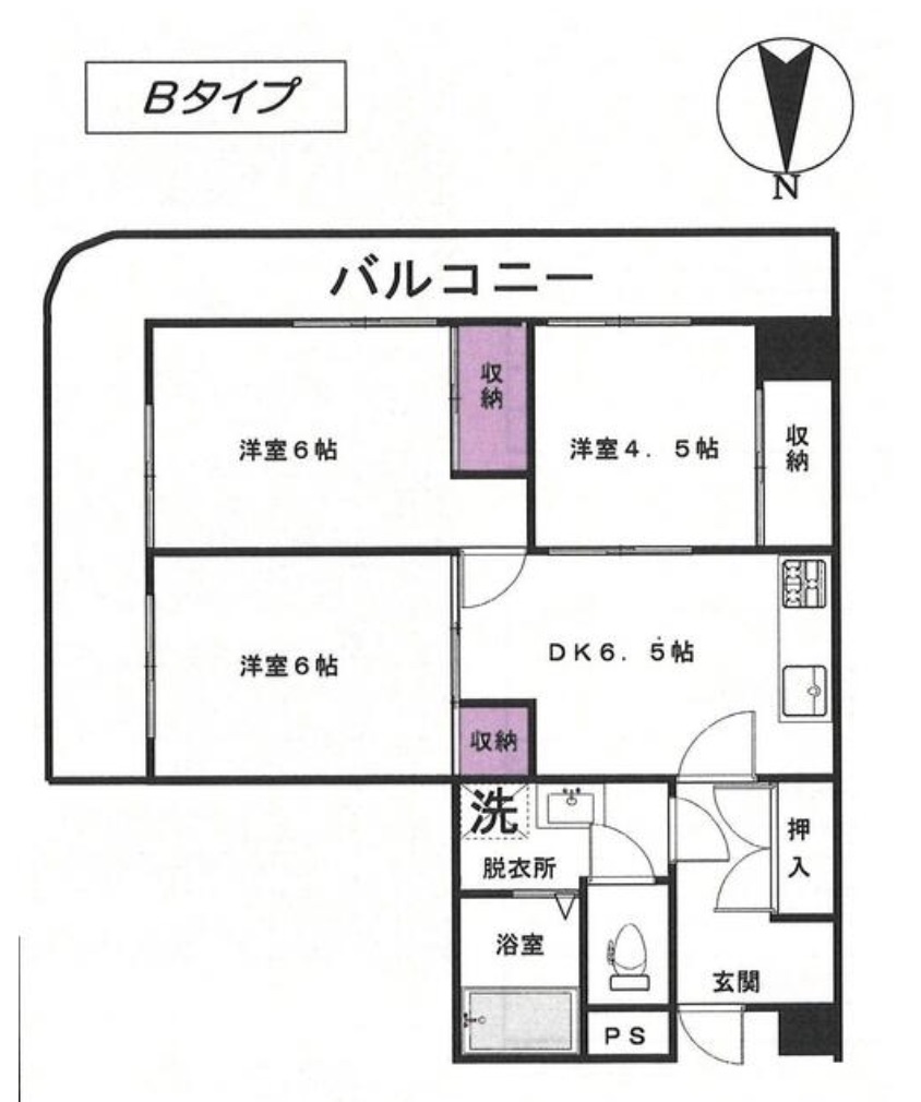 グランドメゾン・サカエの間取り