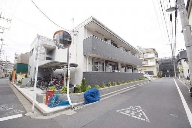 【荒川区町屋のアパートの建物外観】