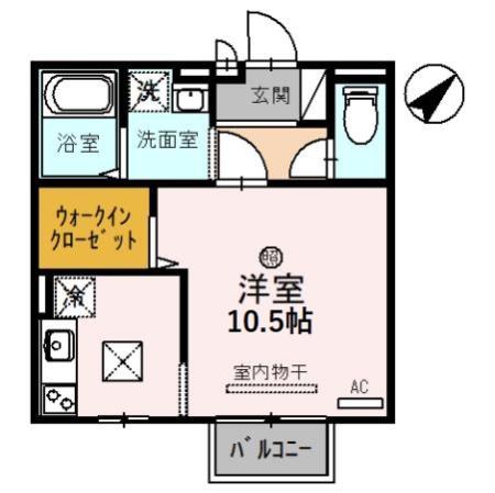 エスポワールTAYAの間取り